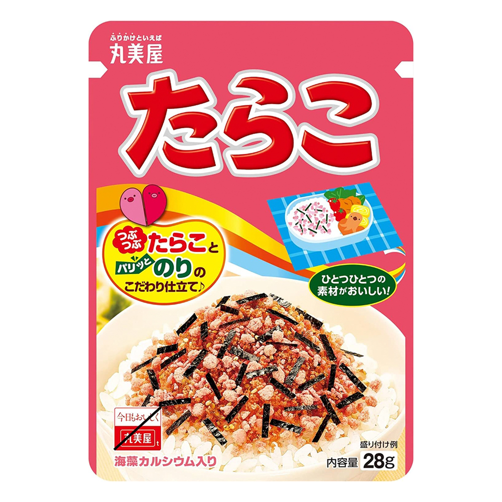 Gia vị rắc cơm Marumiya vị trứng cá tuyết